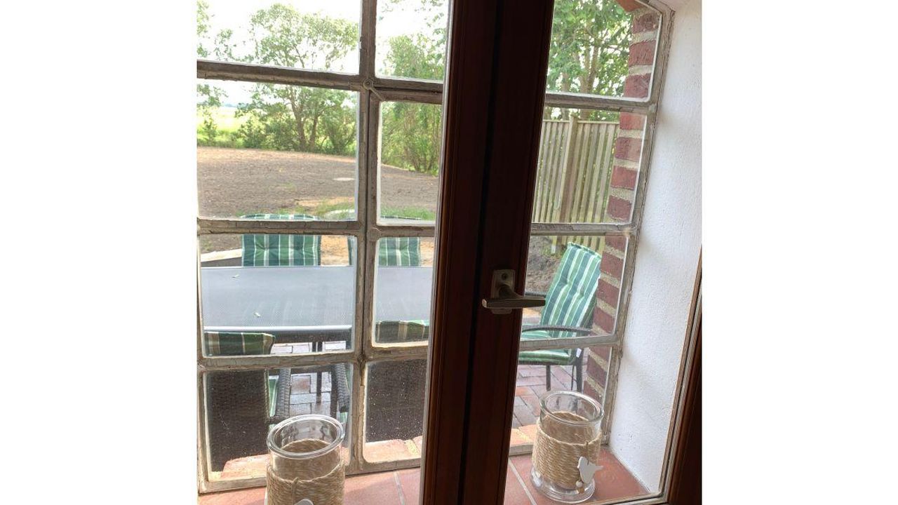 Blick auf die Terrasse Blick auf die Terrasse